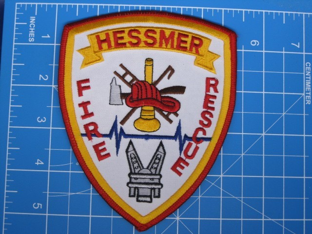 Hessmer Louisiana  Fire Department patch