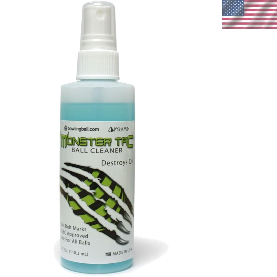 Bowlingball.com Monster Tac Cleaner - Easy Application, USBC Approved, 4/8/32 oz