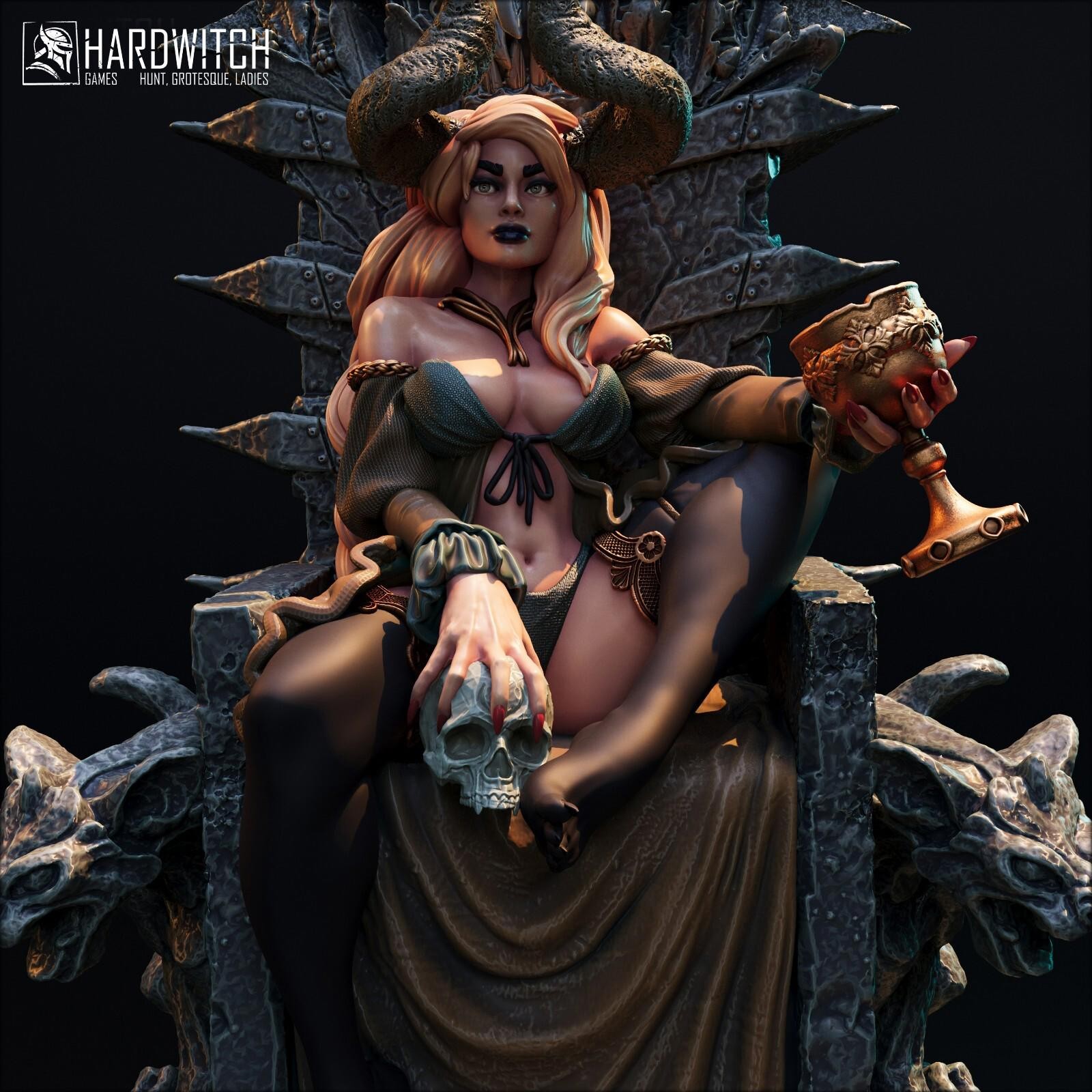Fortada Astra Hardwitch Games 32mm High Quality Unpainted Resin Miniature