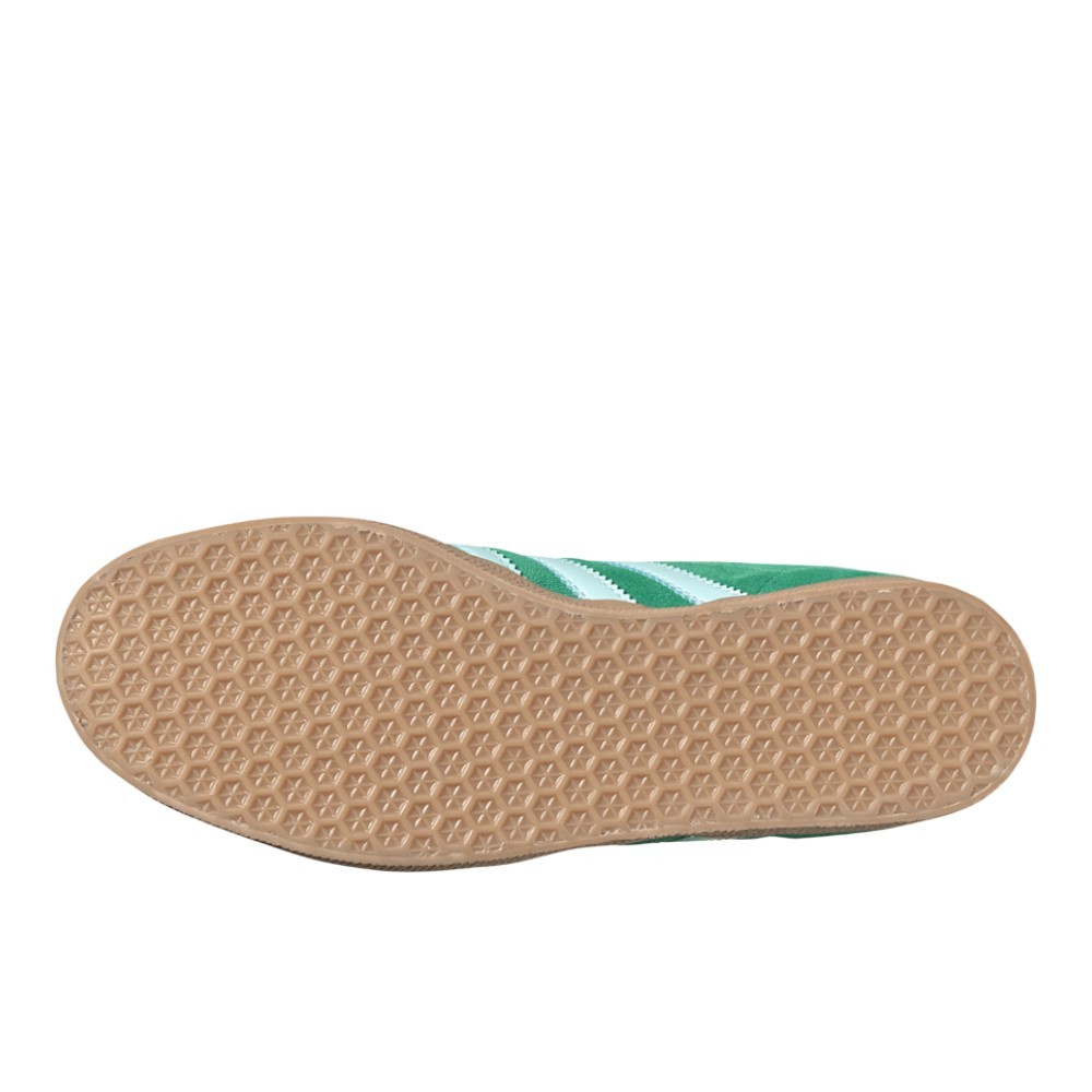 adidas Gazelle Indoor Lace Up Womens Green Sneakers Casual Shoes JH7218