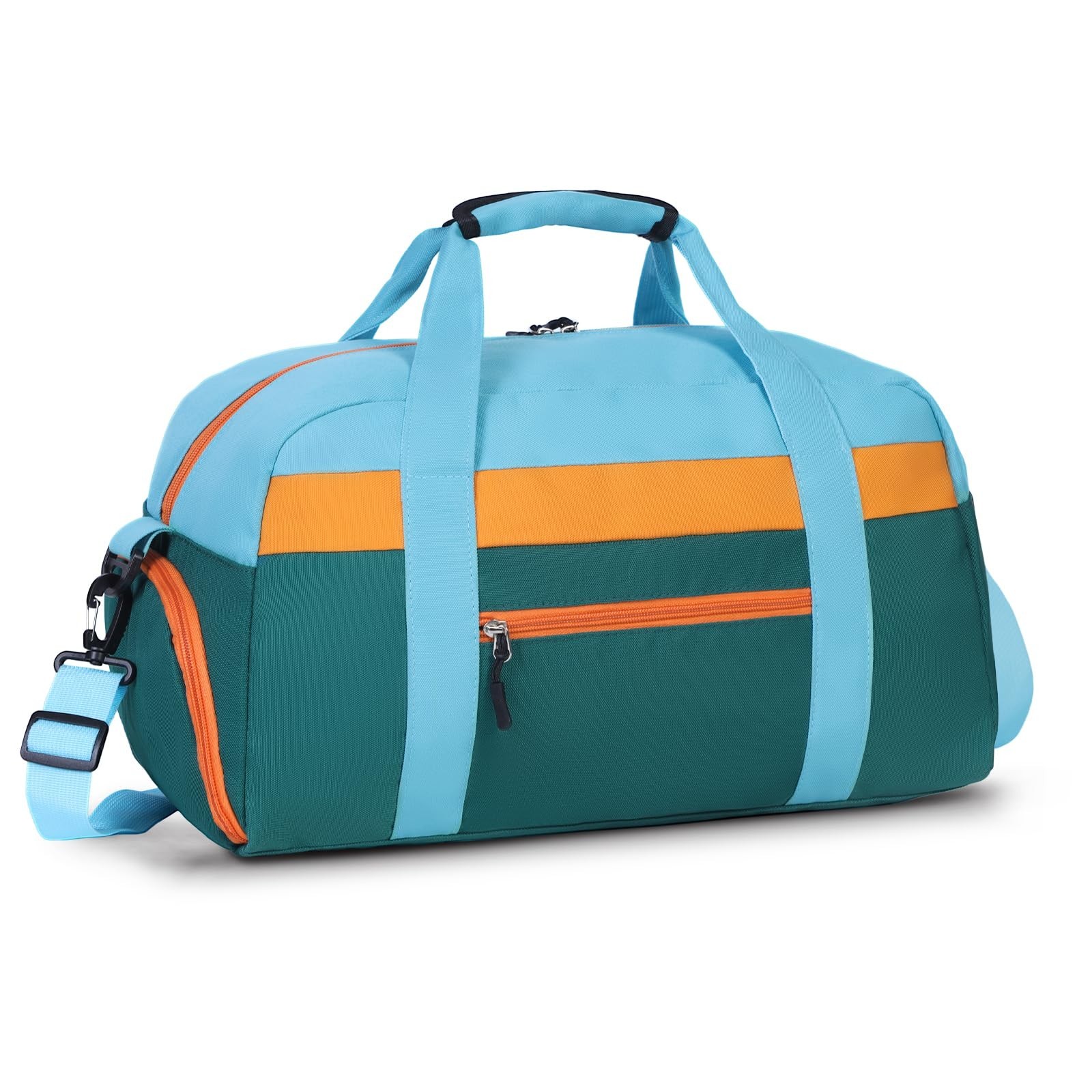 WOOMADA Kids Duffle Bag for Boys or Girls, Kids Overnight Bag with Shoe Compa...