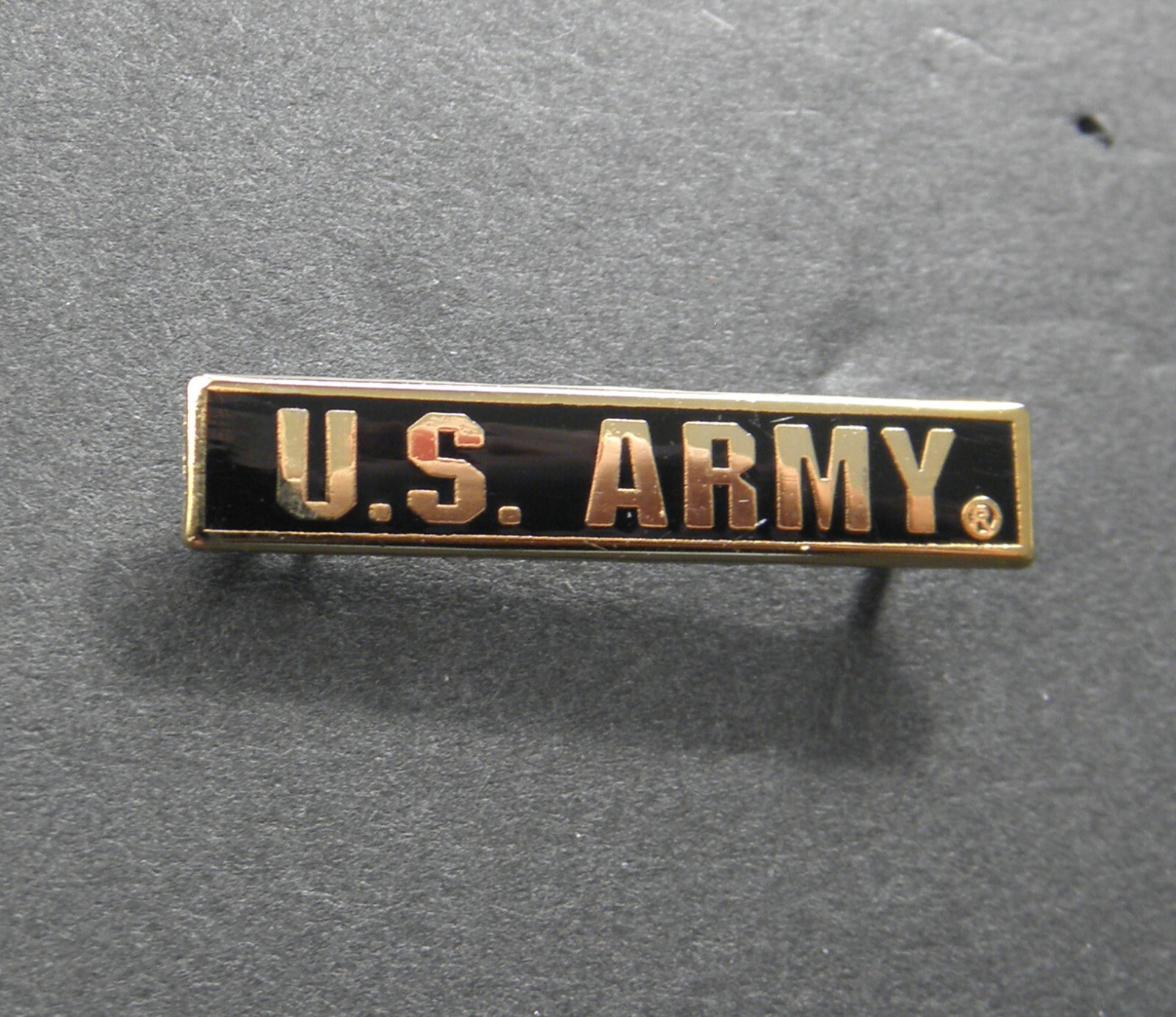 US ARMY USAR VETERAN MINI TAB LAPEL PIN BADGE 1.25 x 2/8ths INCH