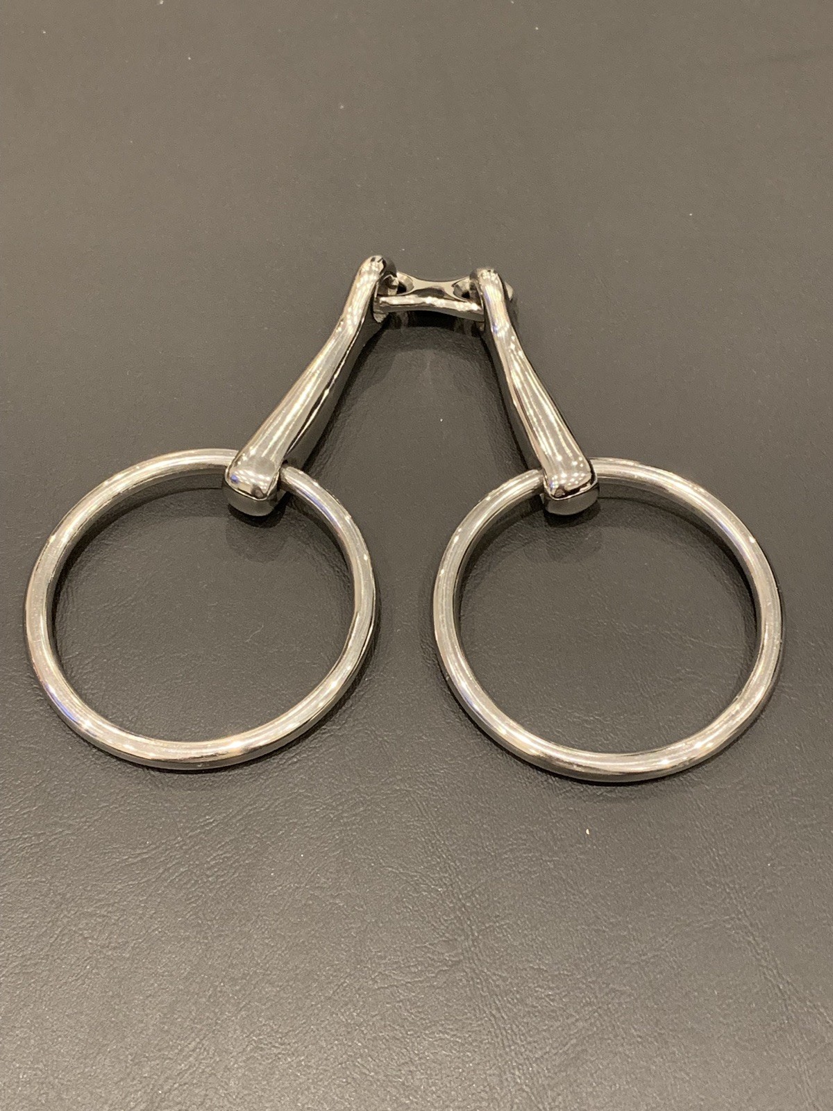Loose Ring Snaffle Curved Mouth Bit