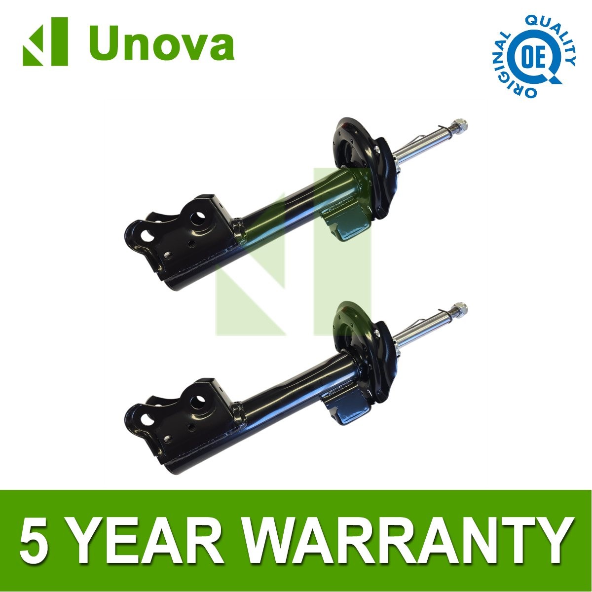2x Shock Absorbers Front Unova Fits Mercedes A-Class 2004-2012 B-Class 2005-2011