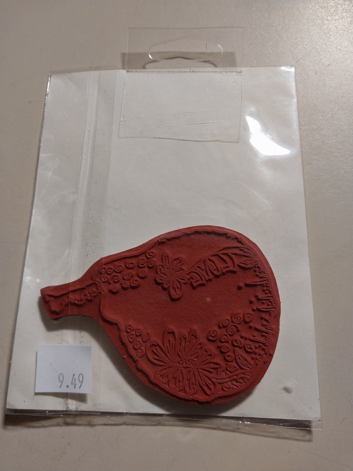 Stamp pear -lostcoastdesigns unused