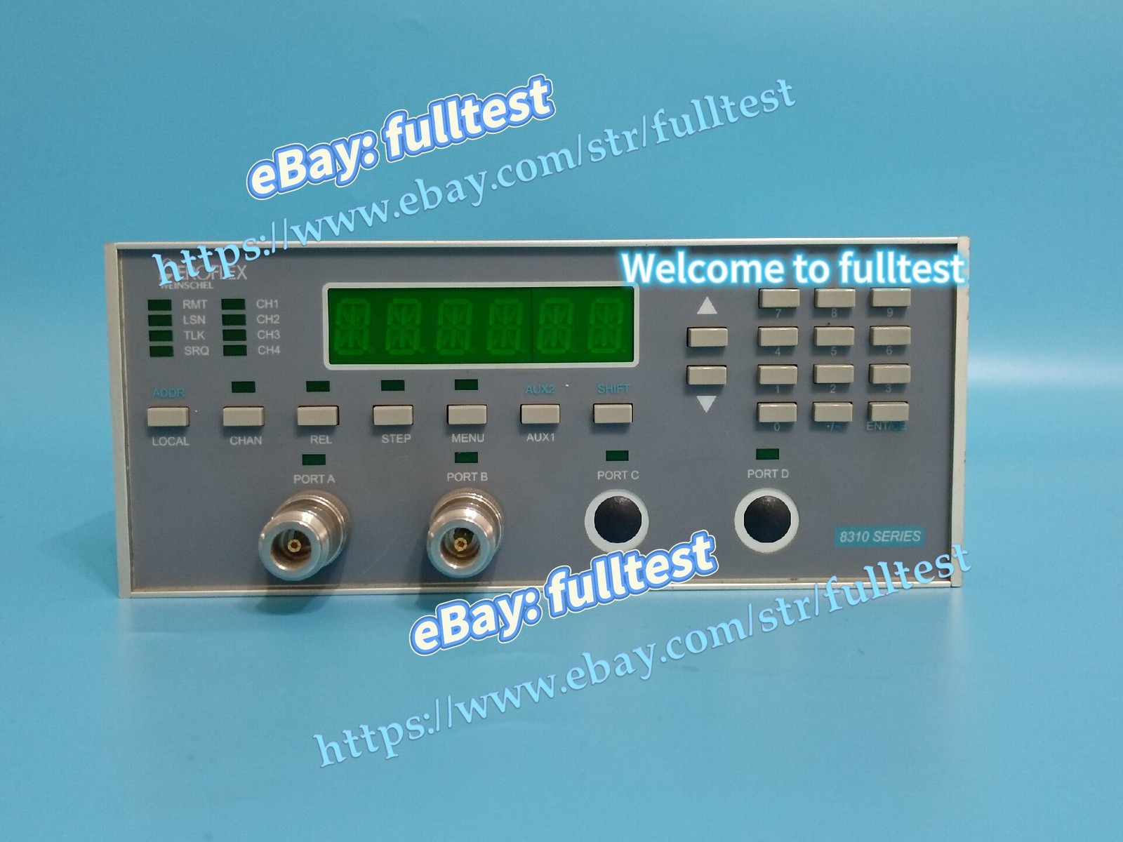 1pcs Aeroflex， Programmable attenuator 8310-325-F, range DC-6GHz-fulltest