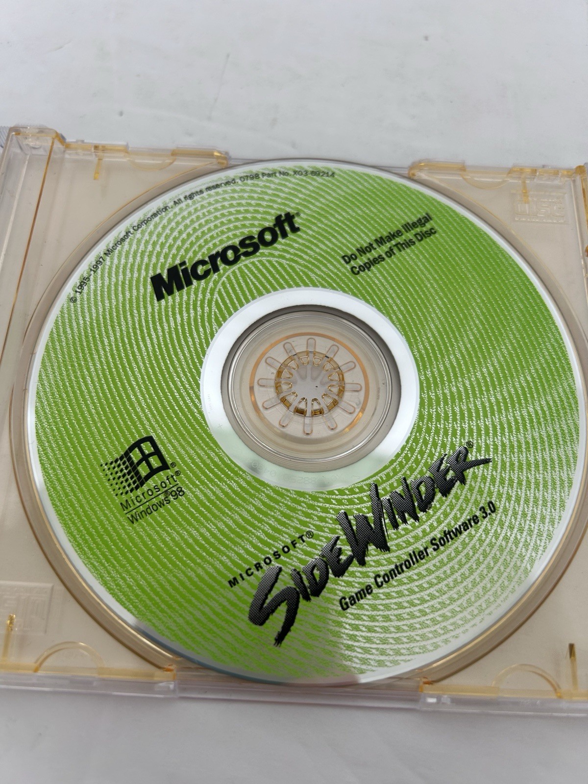 Side Winder Force Feedback Getting Started Microsoft Windows 98, 2 Games
