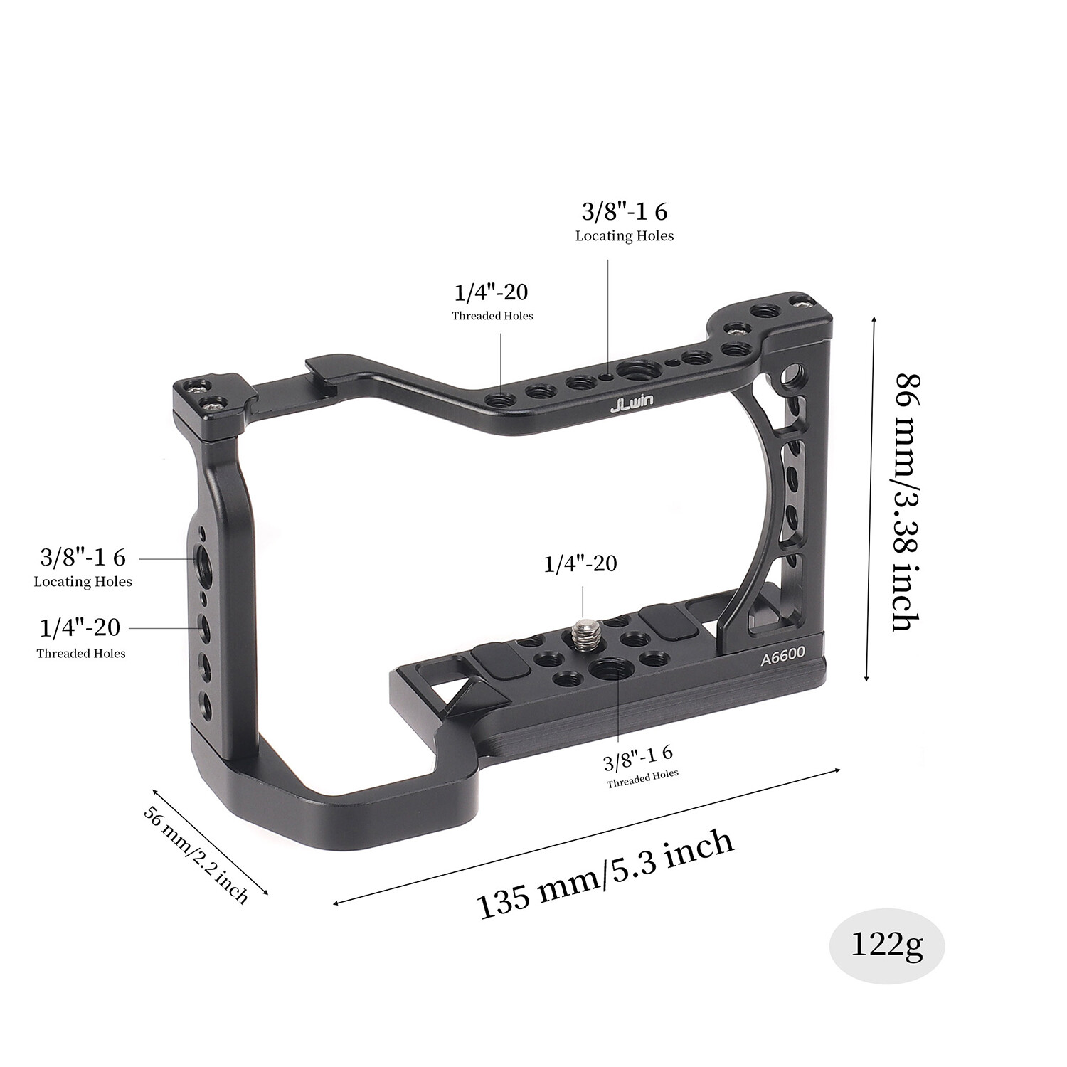 Camera Rabbit Cage Protective Micro Single Metal Protective Frame For Sony A6600