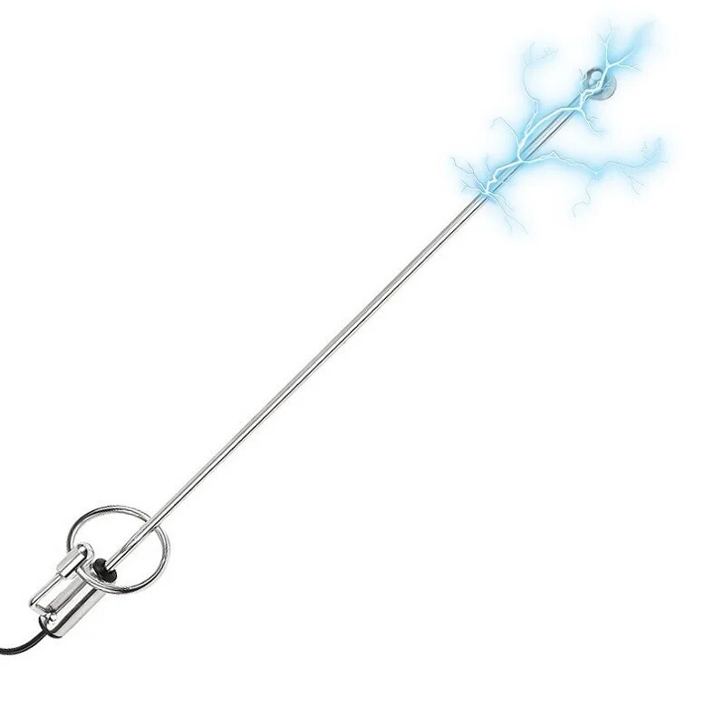 E-Stim Urethral Plug Sound Dilator Electro Penis Plug Stretcher CBT Enhancer Toy