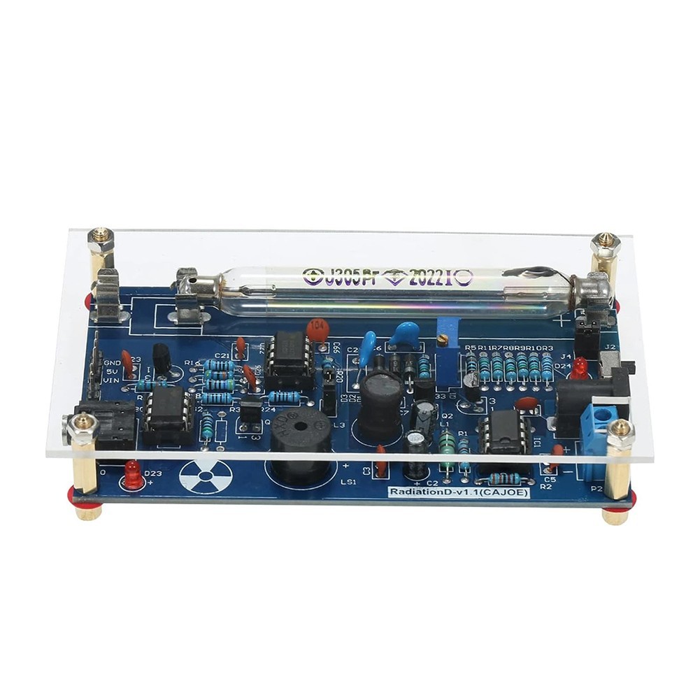 DIY Radiation Detector Kit with Visual Audio Indication for Arduino Projects