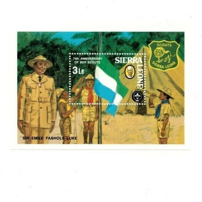 Sierra Leone, 1982 Boy Scouts MNH