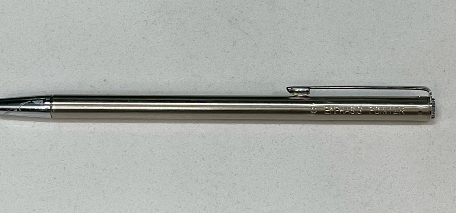 Vintage Stainless Steel Telescoping Emphasis Pointer
