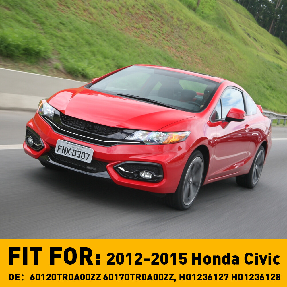 Hood Hinges Left & Right Side For 2012 2013 2014 2015 Honda Civic