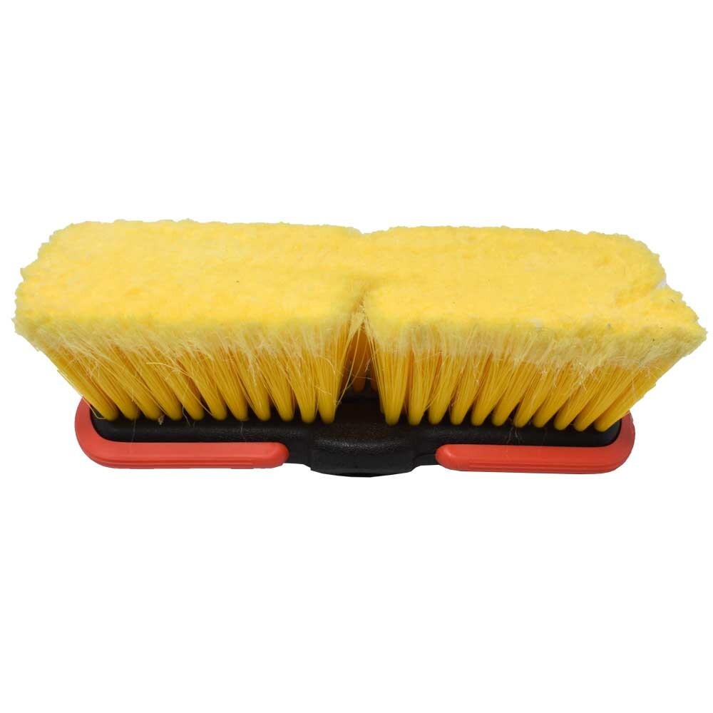 Heavy Duty 10" Yellow Soft Bi-Level Wash Brush - Replaces Easy Reach 206