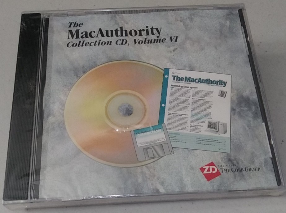 The Macauthority Collection CD Volume VI For MAC Cobb Group NEW SEALED CD-ROM