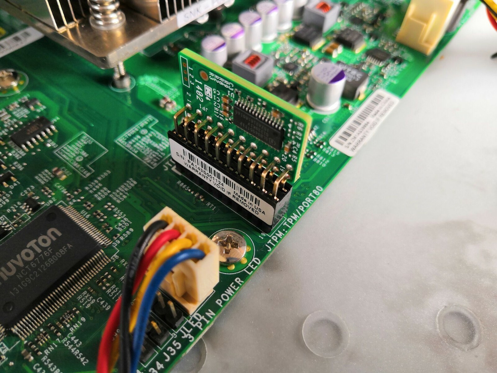 Supermicro AOM-TPM-9655V Server Security Add on 20-Pin TPM 1.2 Trusted Module