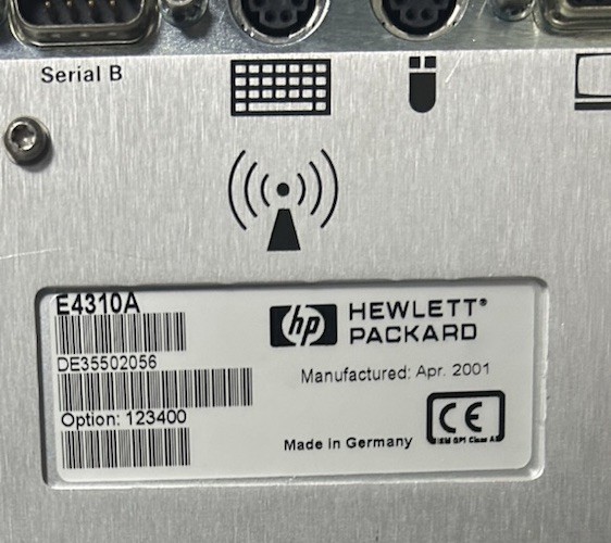 HP Agilent 8147 OTDR /E4310A/ E4324A, Optical Time Domain Reflector, accessories