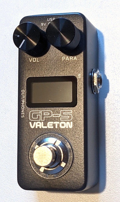 Valeton GP-5 Super Compact Multi-Effects Processor with NAM/IR Loader Pedal