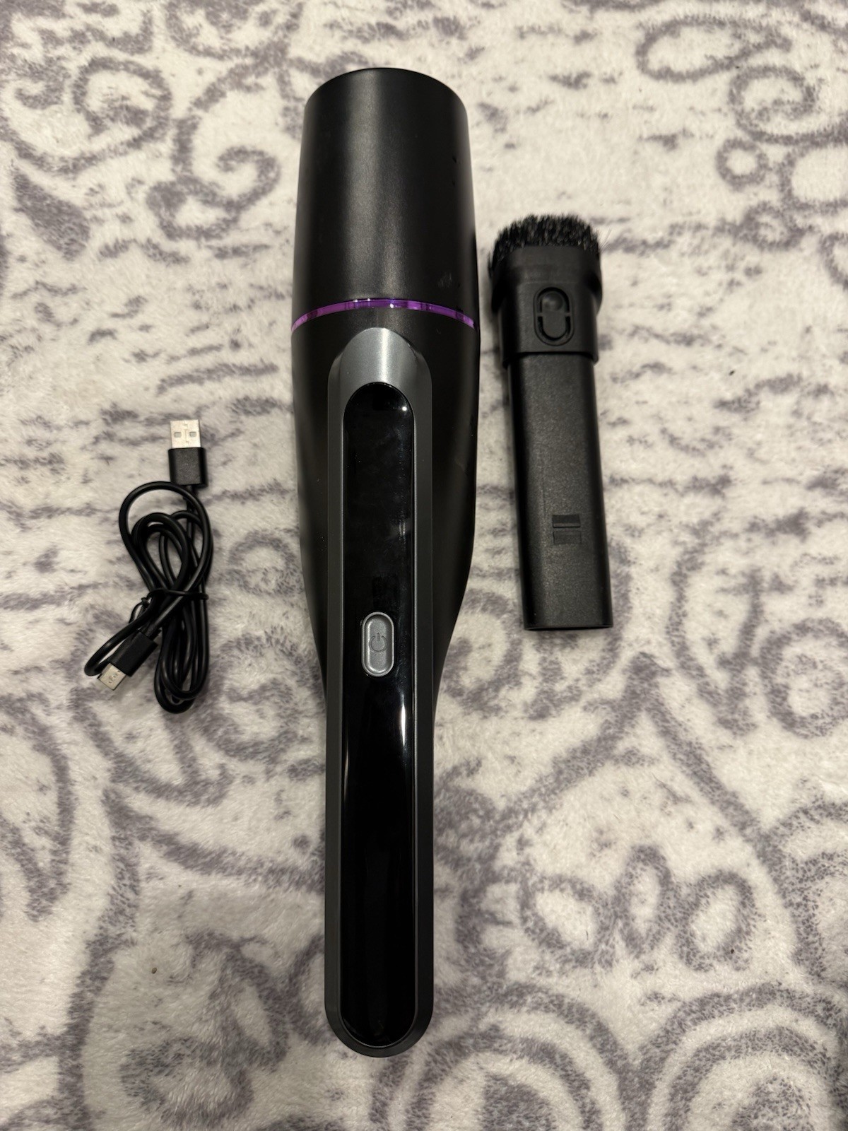 12V Hand-held Car Vacuum Cleaner | Portable,Mini. USB Chargeable