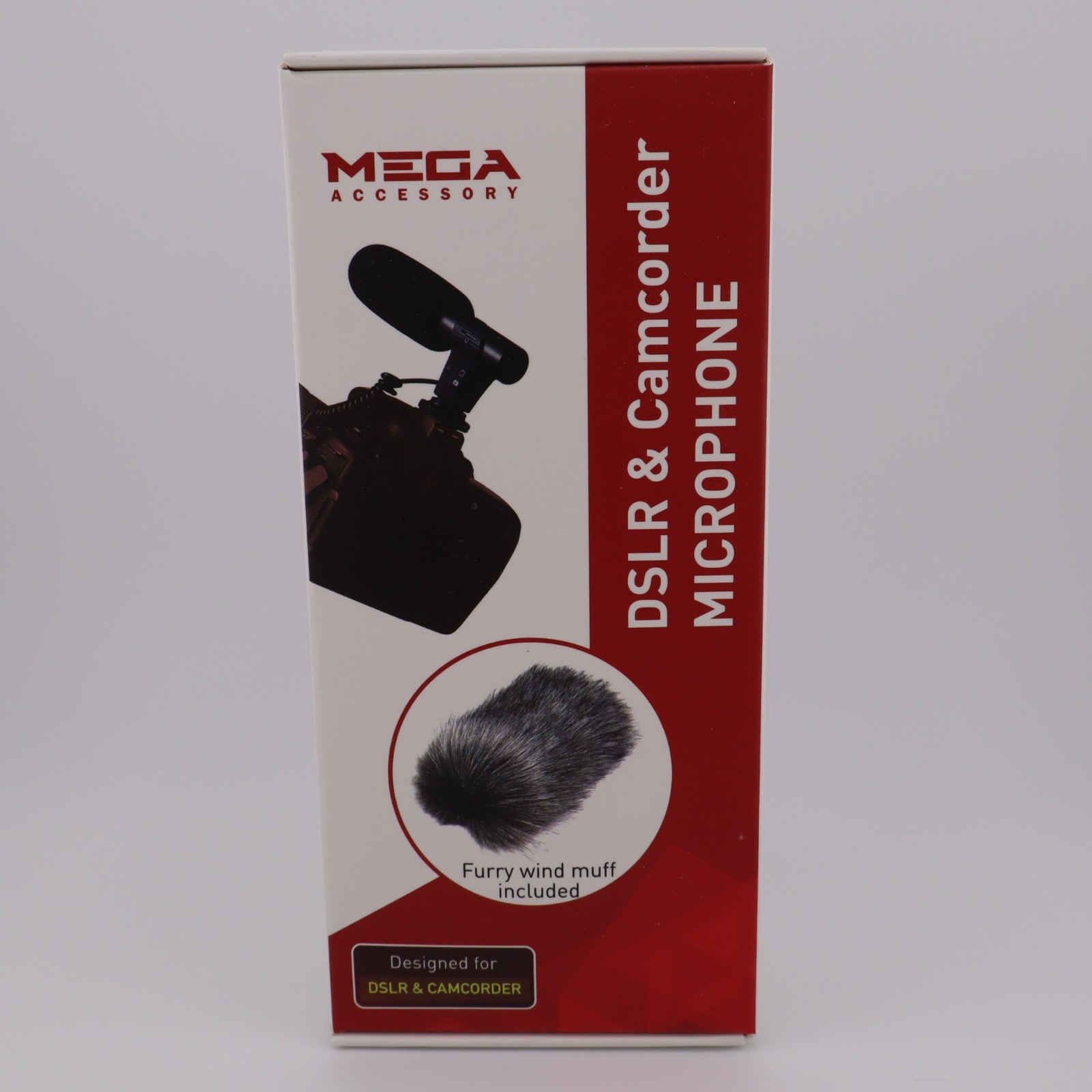 Zeetech USA Mega Accessory DSLR & Camcorder Microphone w/ Furry Wind Muff