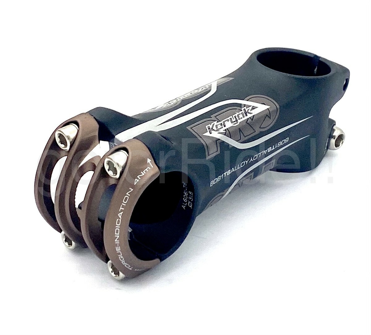 Shimano PRO KORYAK 3D Forged 31.8 x 110mm, Black Stem,1-1/8", ±10 Degree