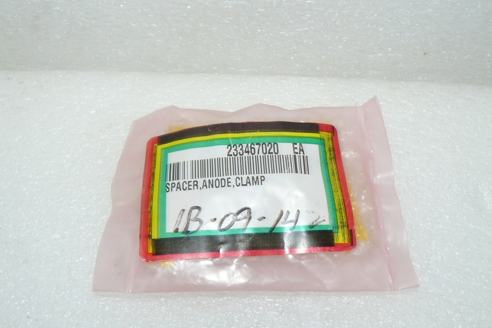 NEW VARIAN 113941001 REV 1 ANODE CLAMP SPACER