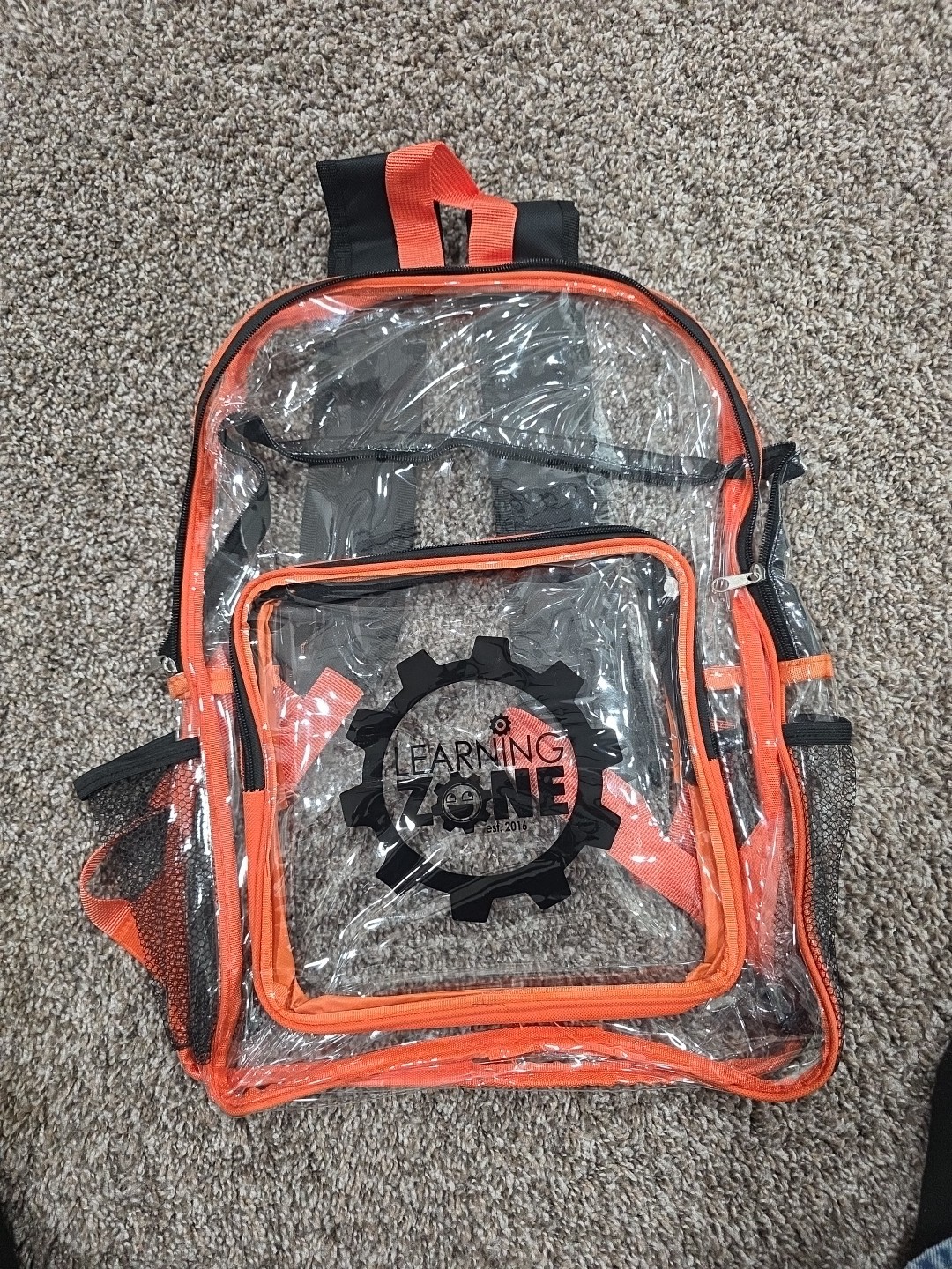 HEAVY DUTY CLEAR Backpack