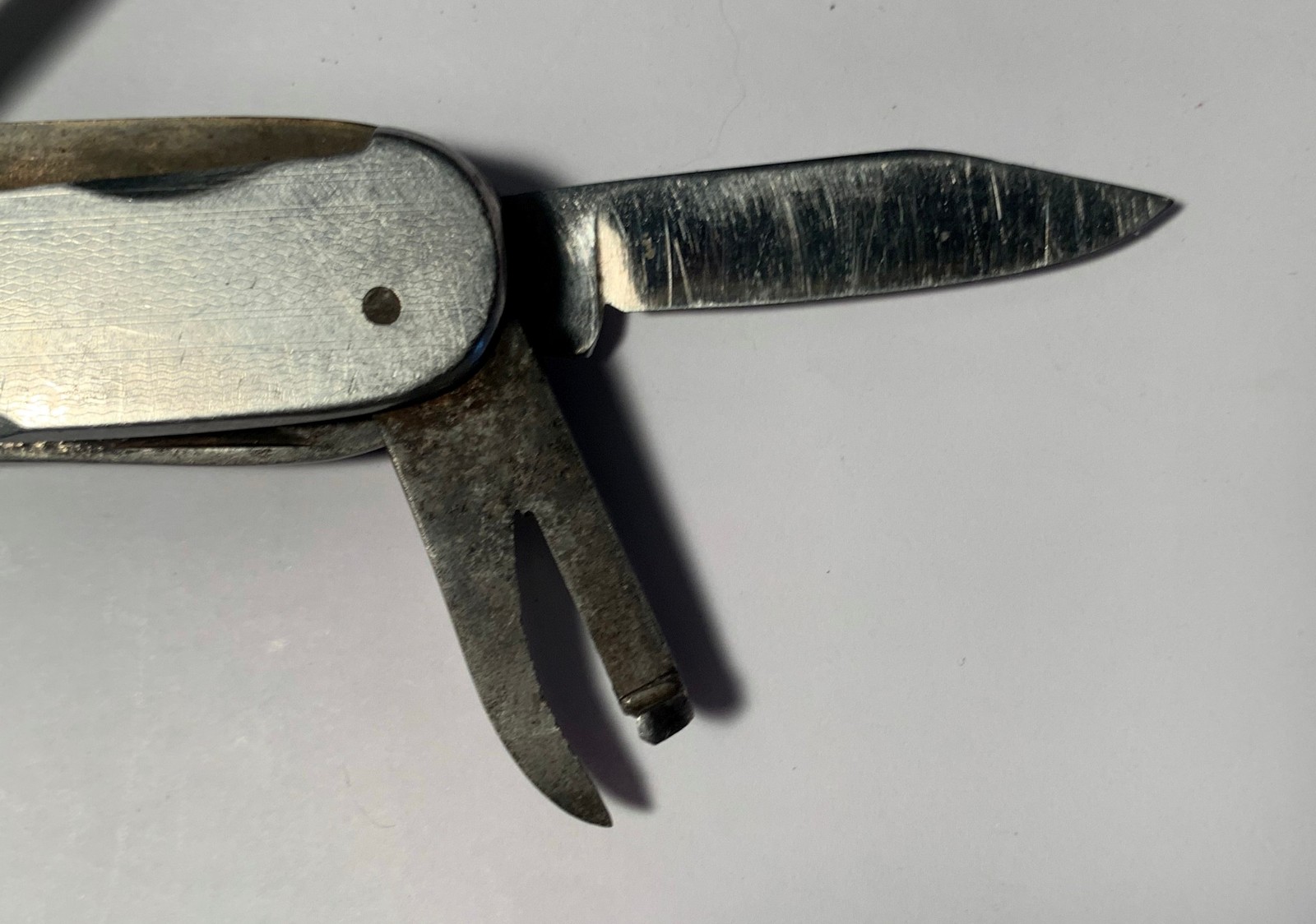 Solingen Germany Stainless Multi Tool Pocket Knife Corkscrew Bottle Opener