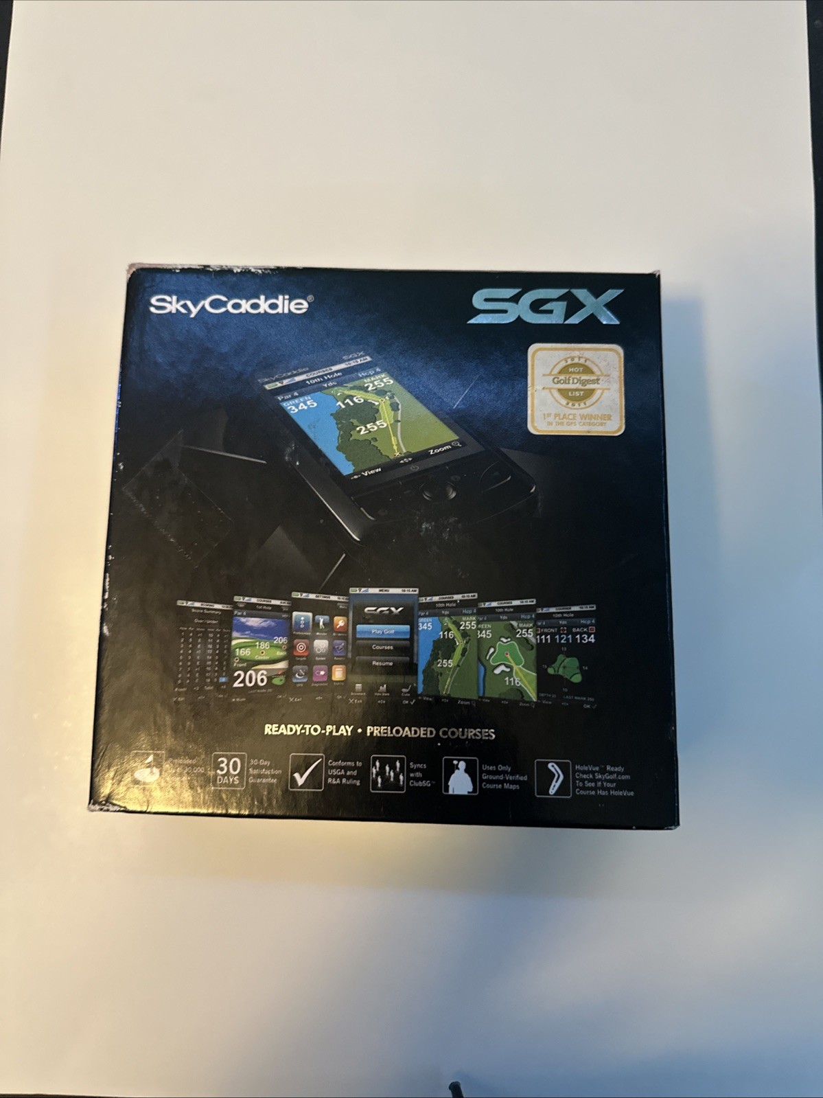SkyCaddie SGX Golf GPS (2011 Version) Rangefinder No Longer Supported - Used