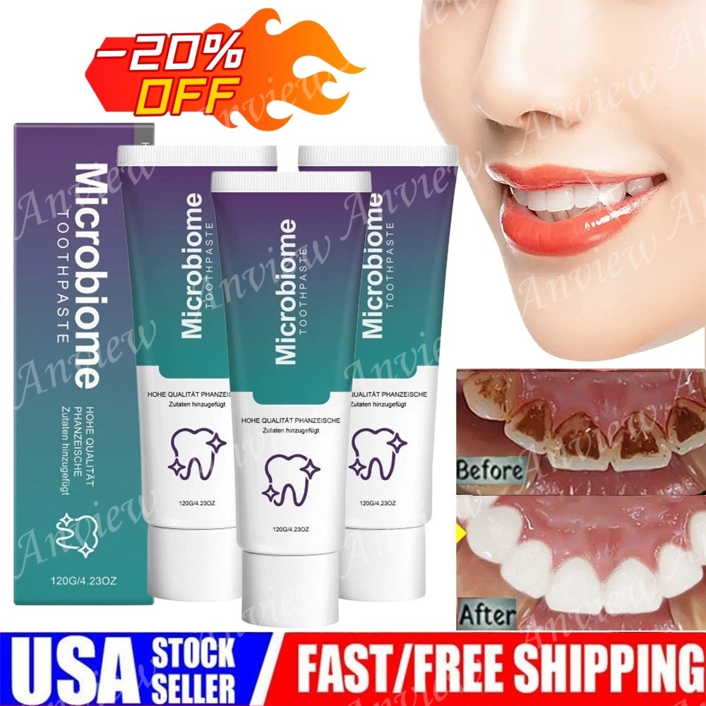 Microbiome Mint Flavor Gum Toothpaste Cleaning Toothpaste Sensitive Teeth 120g
