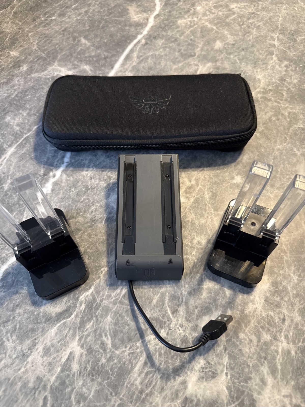 Nintendo Switch Charger Bundle With Case (Power A) 2-4 Station And 1- NNS22