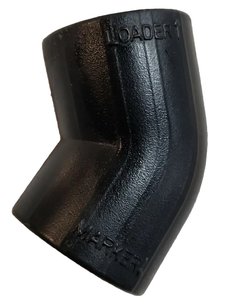 1 inch Paintball Gun Elbow Loader Hopper Feeder Brass Eagle Stingray Tigershark