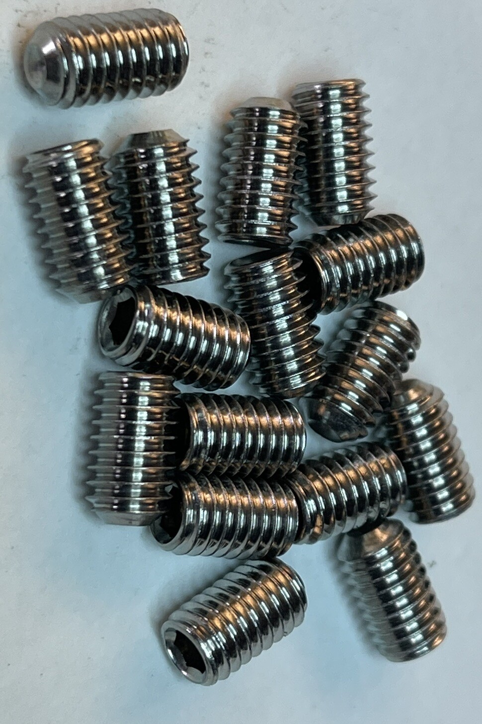(18) M6-1.0x10mm Lot Socket Set Screw Stainless Steel Allen (24M230)