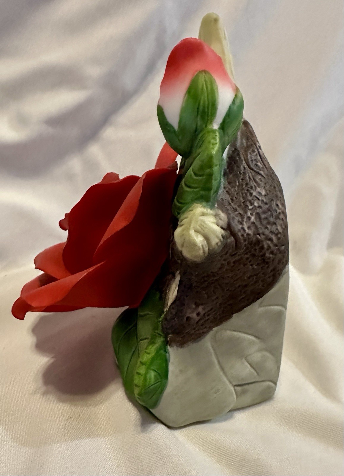 Cosmos Porcelain Red Rose Night Light