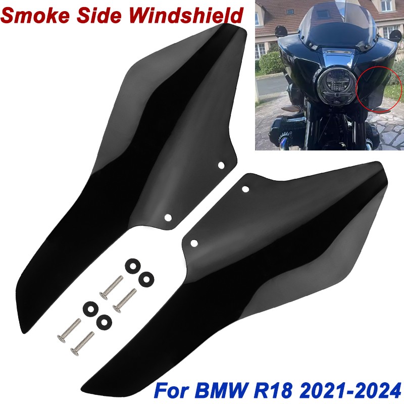 Side Windshield Fairing Protector For BMW R 18 B R18B Transcontinental 2021-2024