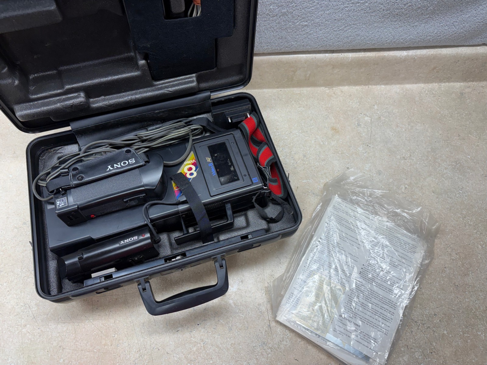 Sony 8i AF SteadyShot Camera Recorder Camcorder