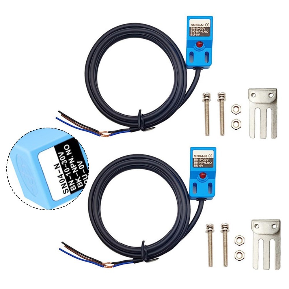 for 2 Sets NPN NO SN04N Inductive Sensor Switches for Automatic Control Systems