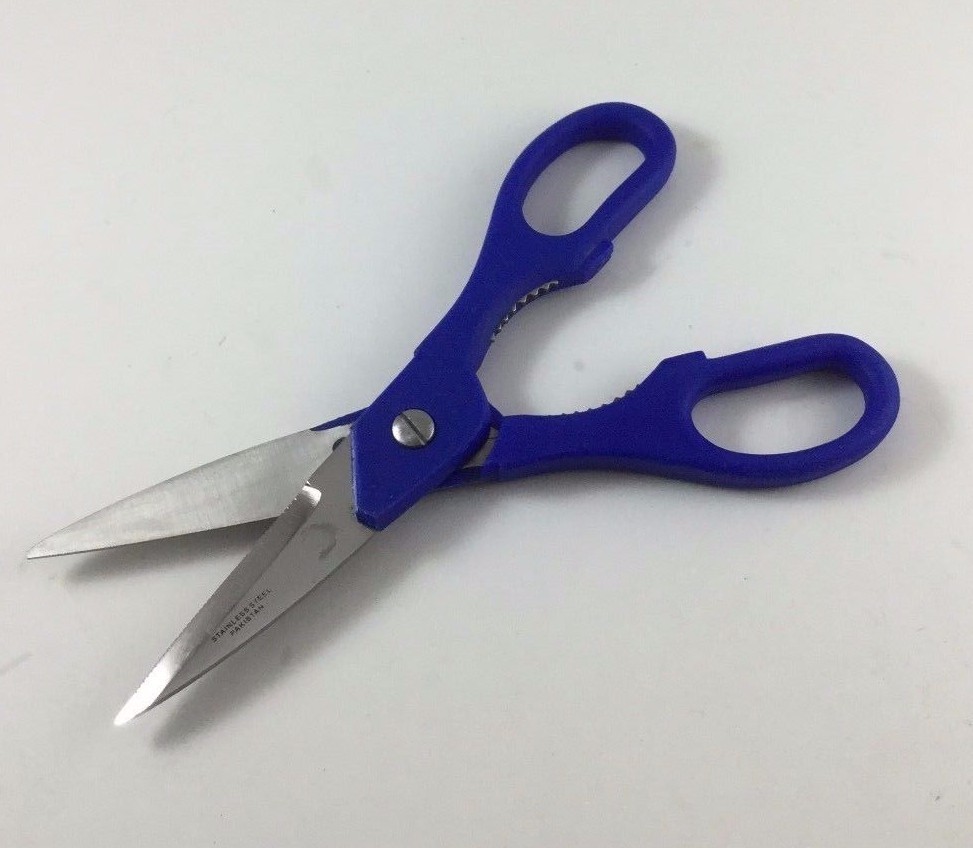 Heavy Duty Plastic Kitchen Scissors 8'' (From U.S.A)