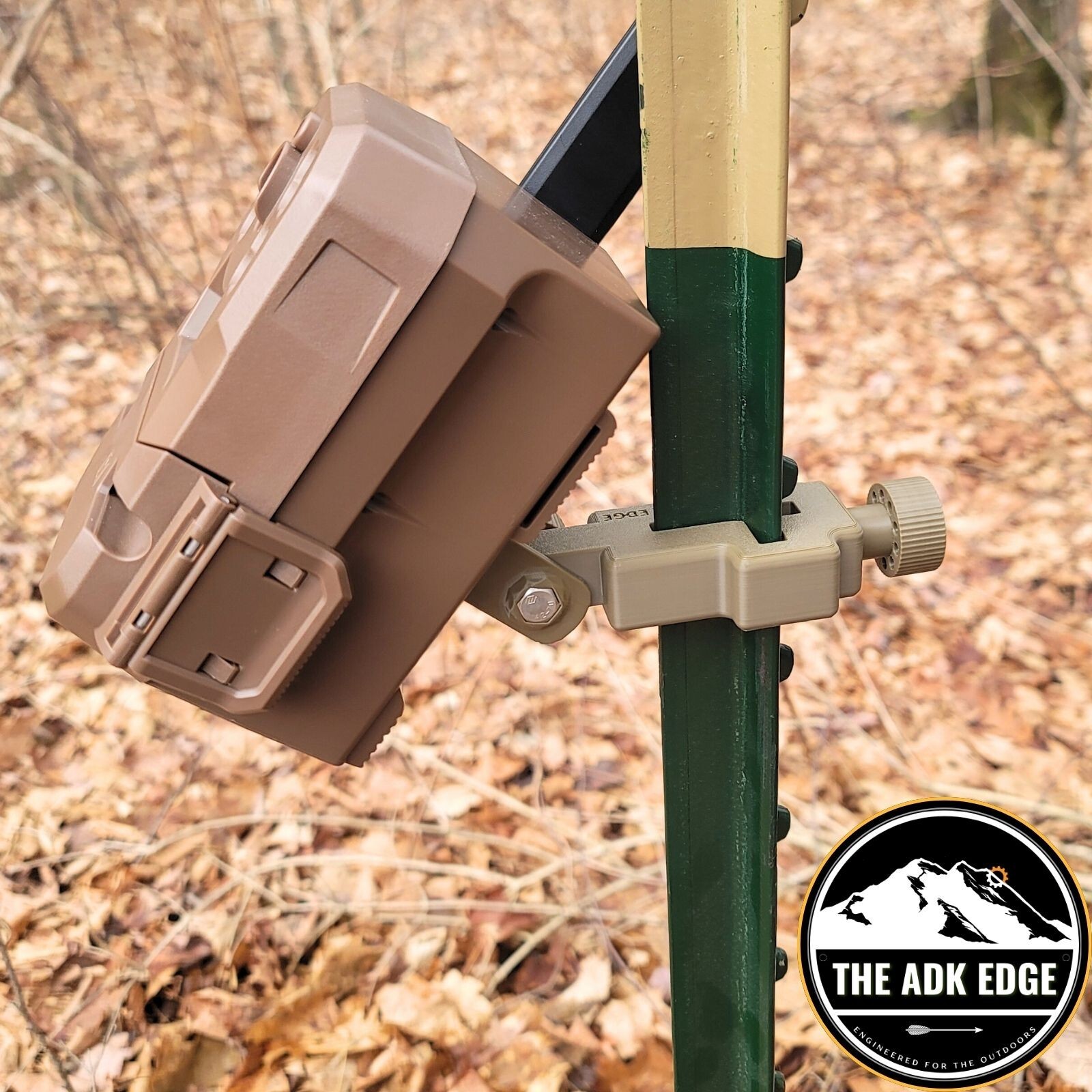 T-Post Moultrie EDGE 2 / 3 / SOLAR Trail Camera Mount – Tool-less, Adjustable