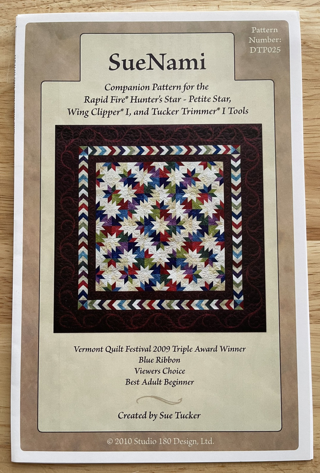 Pattern~Sue Nami 68'' x 68'' by Sue & Deb Tucker of Studio 180 Designs