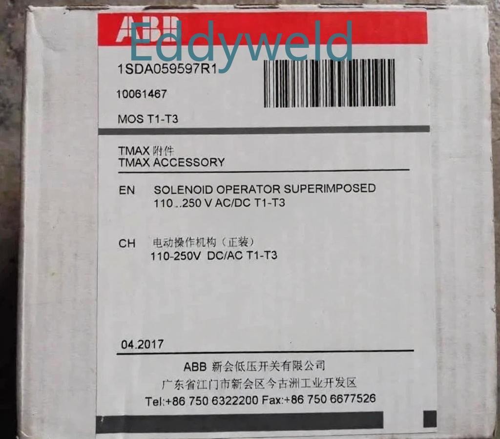 One ABB 1SDA059597R1 110-250 V DC/AC MOS T1-T3 operating device New
