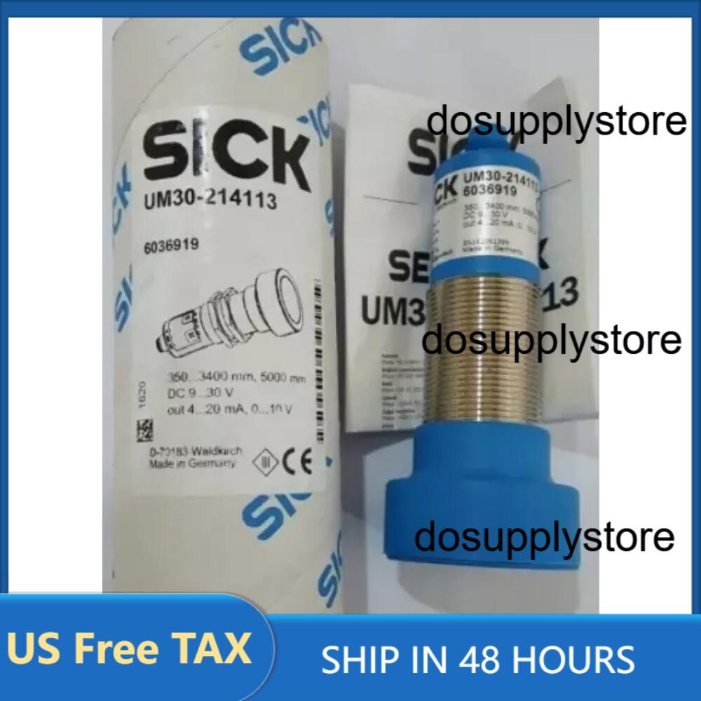 1PC New Sick UM30-214113 Ultrasonic Sensor UM30214113 Expedited Shipping
