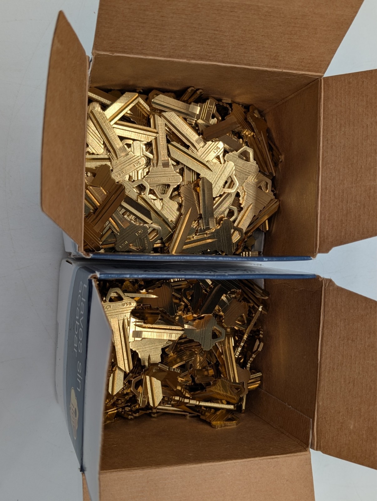 Taylor Key Blanks Brass Schlage SC1-BR 250 pack