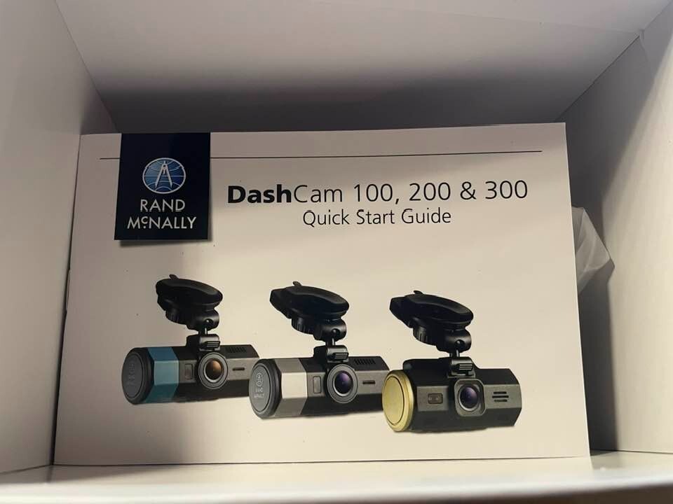 RAND MCNALLY DC100 DASH CAM CAMERA DASHCAM VIDEO RECORDER