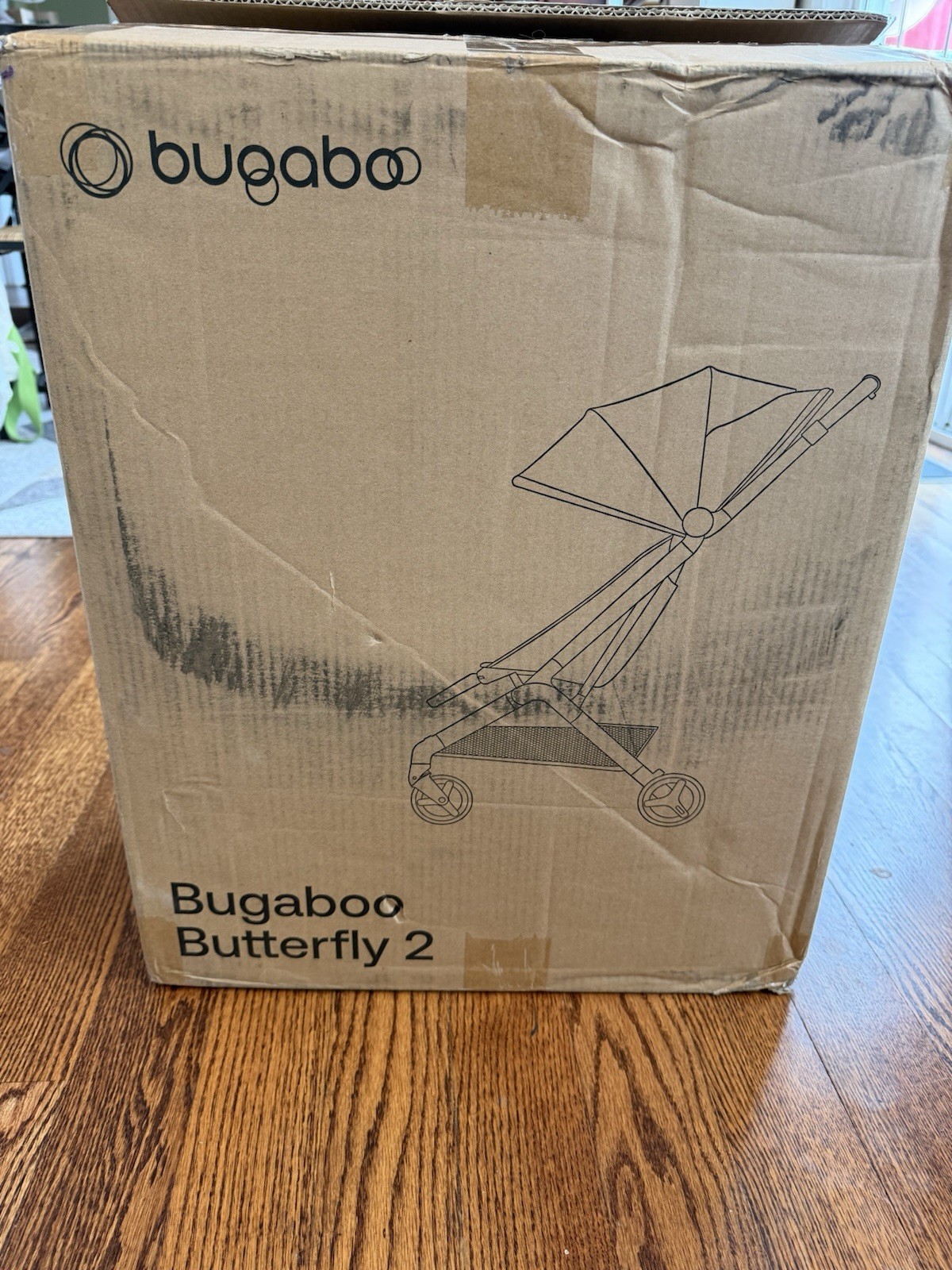 NEW Bugaboo Butterfly Stroller Fully Lay Flat Europe version - Deep Indigo