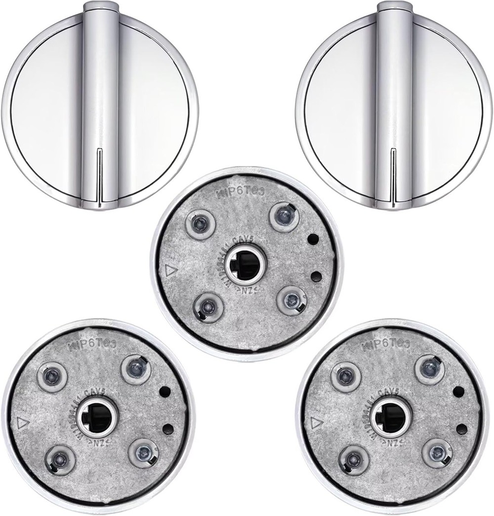 Upgraded W10766544 Gas Stove knobs Replacement for Whirlpool WFG540H0ES0 Range