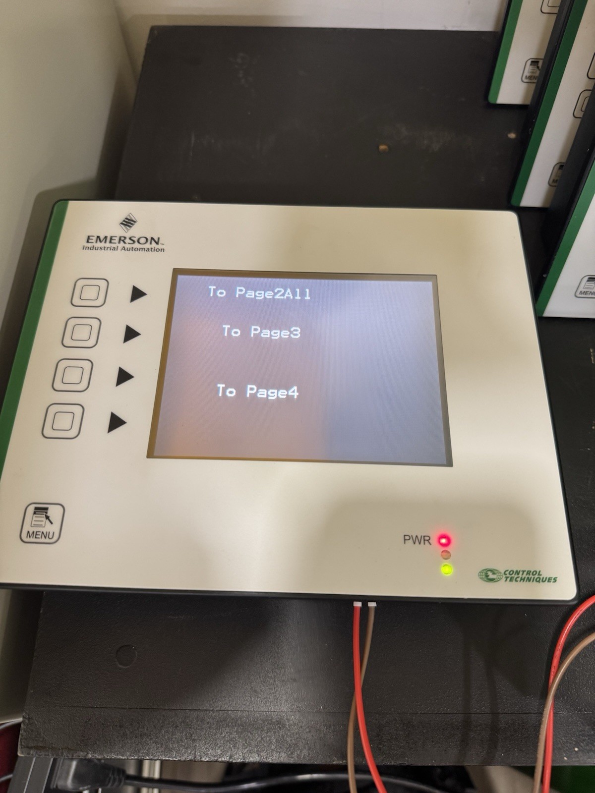 Emerson CTVUE-306A HMI Used