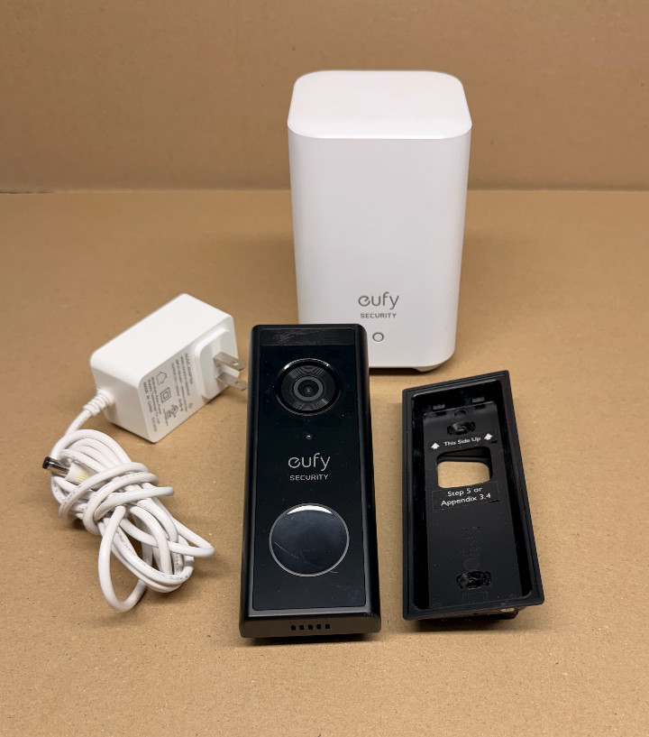 Eufy Video Doorbell 2K T8210 + HomeBase 2 T8010 Bundle Complete Tested