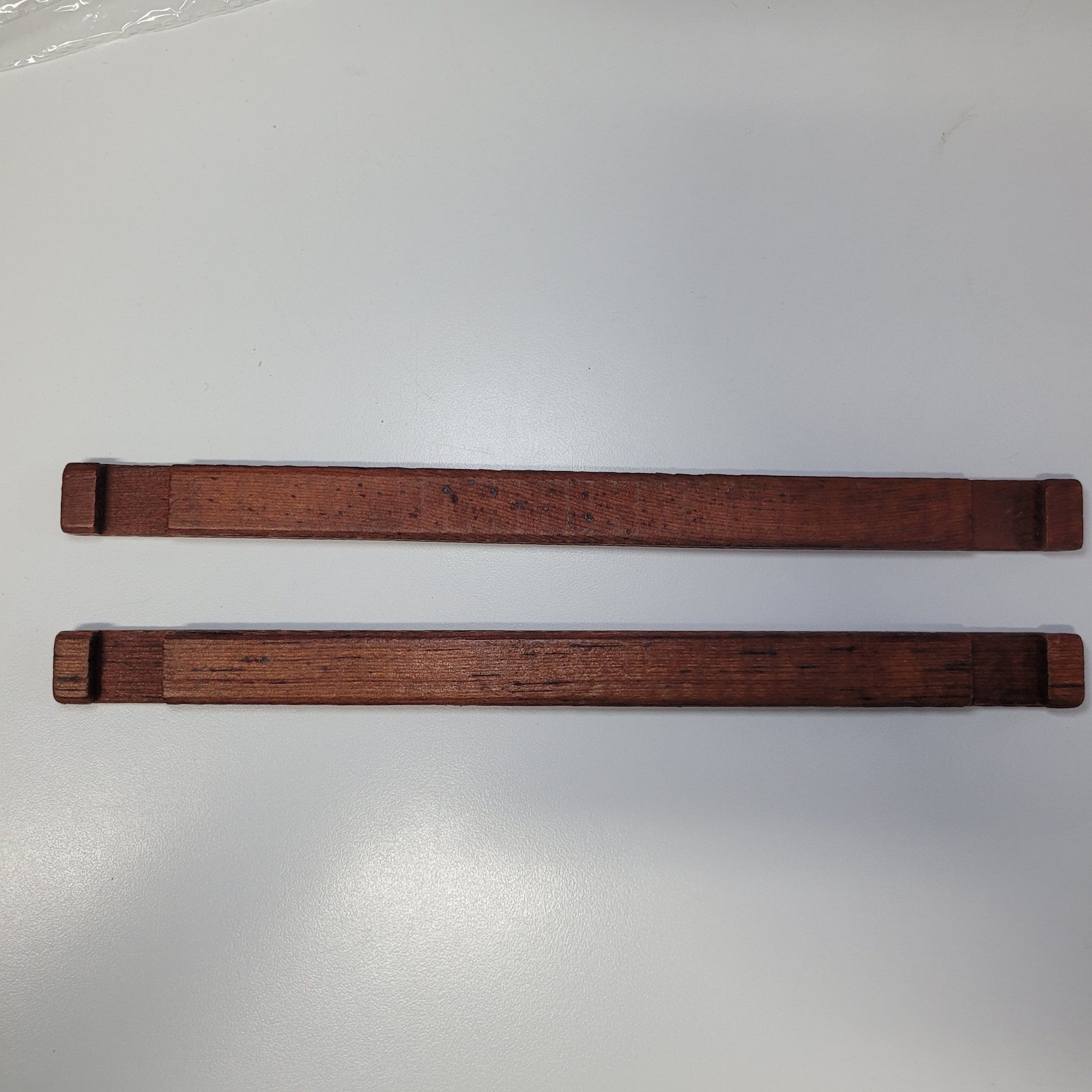 Lincoln Logs Replacement Flat Hammered Building Logs 10.5 Inch Wood 2pc