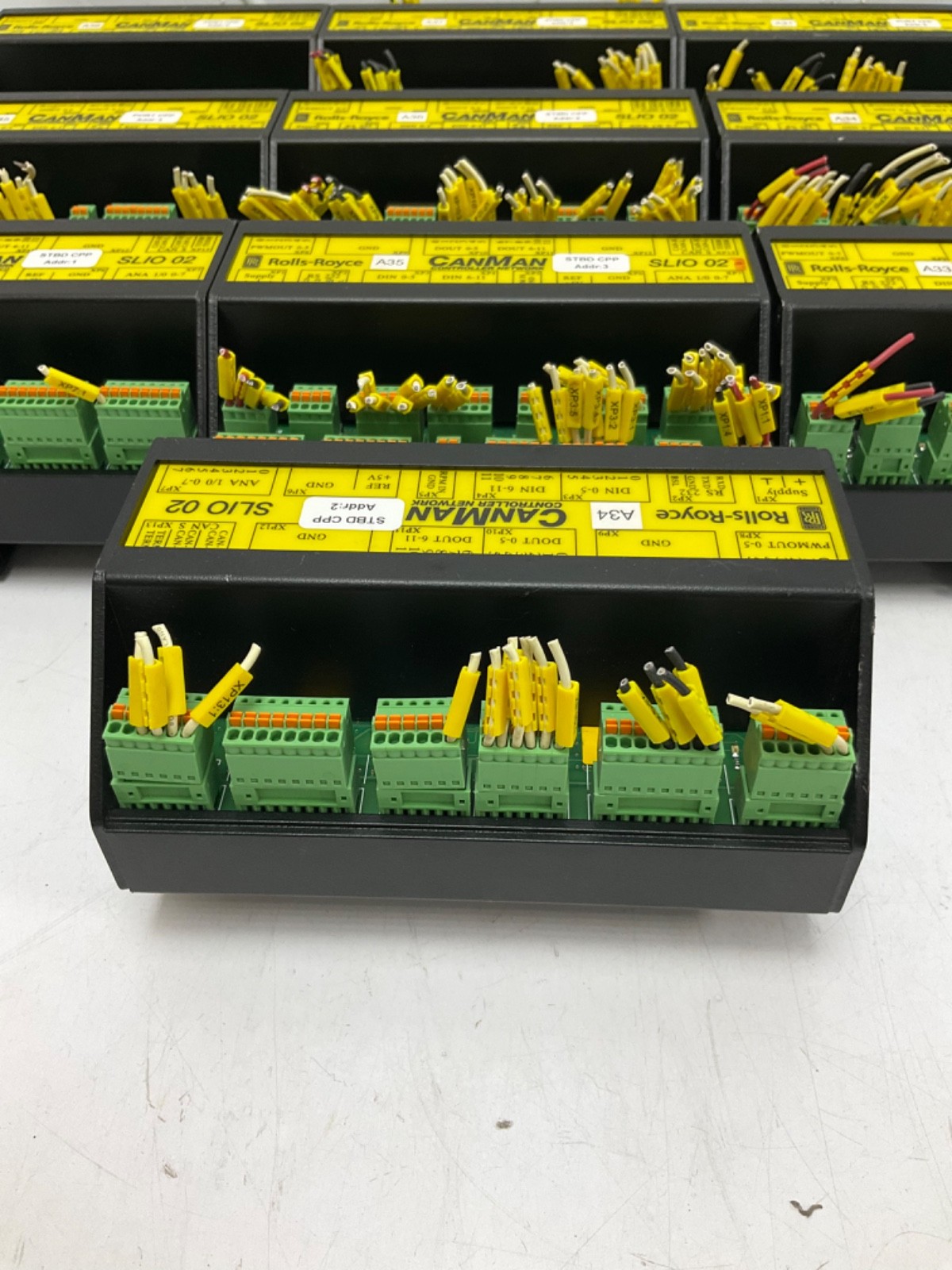 ROLLS ROYCE SLIO 02 CANMAN CONTROLLER NETWORK